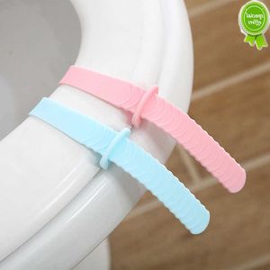 New Silicone Toilet Seat Cover Lifter Sanitary Adjustable Portable Sanitary Closestool Seat Cover Lift Handle Bathroom Accessories