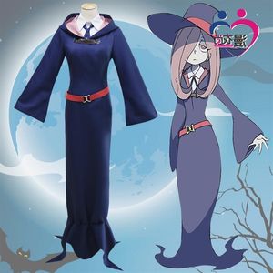 Uniforme de vestimenta Little Witch Academia Sucy Manbavaran fantasia de cosplay 298T