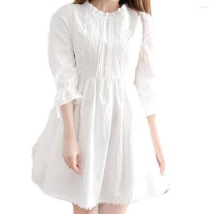 Party Dresses White Dress Girl Japanese Style Lace Summer Skirt For Womens 2023 One-Piece In