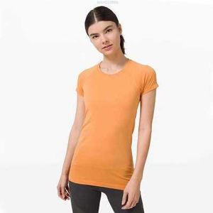 Swiftlys Yoga Damen-Sport-T-Shirts tragen Tech-Damen-Kurzarm-T-Shirts, feuchtigkeitsableitender Strick, hochelastisch, Fitness, modische T-Shirts 11