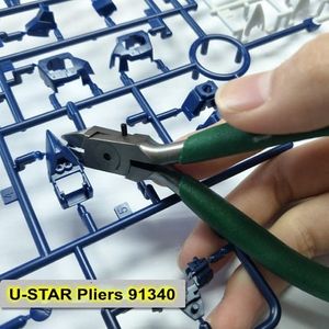 Block Accessories Ustar 91340 Precision Cutting Pliers Nippers For am Model Assembling Model Building Pincers DIY Tools 230714