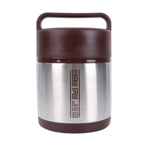 Thermoses Food Container Thermal Box Flask Insulated Jar Lunch Bento Soup Meal Containers Wide Mouth 230715