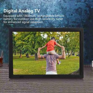 Television Leadstar 14 Inch Smart TV Portable LED Built in Tuner Widescreen LCD Display with Stand UK Plug 110 220V 230715