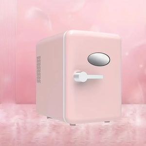 Car Refrigerator Semiconductor 4L Mini Type Small Refrigerator Cosmetics Skin Care Products Refrigerated Cooling Hot Mini Fridge