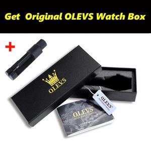 Relógios Olevs Casal Watches for Lovers Top Brand Quartz Clock Impermeatwatch Fashion Fashion Ladies Wristwatches Sets