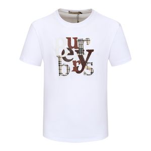 T-shirt firmata T-shirt casual MMS con top a manica corta con stampa monogramma in vendita abbigliamento hip hop uomo di lusso taglia asiatica 32