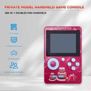 ポータブルゲームプレーヤー400インチレトロビデオゲームコンソールハンドヘルドゲームプレーヤーポータブルポケットテレビゲームコンソールAVアウトミニハン​​ドヘルドプレーヤーギフト230714