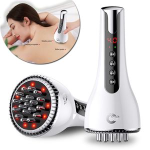 Face Massager EMS Massager For Body Slimming Machine Infrared Therapy Gua Sha Scraping Fat Weight Loss Electro Stimulator Vibrators SPA 230714