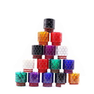 Accessori Drip Tip Snake Skin Shape Resina epossidica lunga Tfv8 Fit Big Baby Tfv12 Prince 810 Atomizzatori Smoking 190 K2 Drop Delivery Hom Dhplj