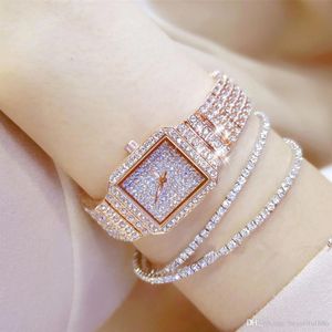 Новые женщины смотрят на страх. Смотрение Lady Diamond Stone Plord Watch Bracelet Bracelet Bracelet Lady Crystal Watch232J