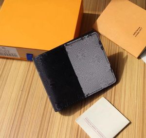 Luksusowe torby męskie wielokrotne portfel kolor kolor blok listu długi portfel klips portfel multi karty Kobiety Krótkie portfele monety torebki uchwyt na zamek błyskawiczne