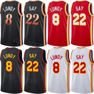 Basketball Man stampato donna Rudy Gay Jersey Usman Garuba Bufkin 4 Seth Lundy 8 Trent Forrest 2 Garrison Mathews 25 Bruno Fernando 24 Saddiq Bey 41 Trae Young