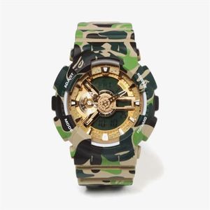 Sports Casual Men's Quartz 110 Watch DZ7333 Digital Waterproof and Shockproof Automatic Hand Raise Light Camouflage High Qual3069