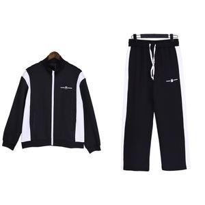 Män kvinnor designer tracksuit höst vinter svett kostymer mäns zip up hoodies jackor jogger kostymer mens överdimensionerade löpande tröjor byxor uppsättningar