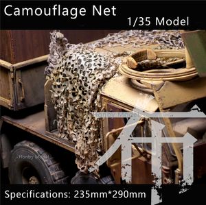 Block Accessori Camouflage Net Masking Cloth Modello militare Veicolo da combattimento Carro armato Scene Making Tessuto ultrasottile Hobby Building Tools 1/35 1/16 230714