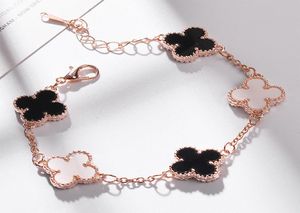 2020 Brandclassic design braccialetto di fascino di quattro trifoglio europeo e americano di vendita women039s moda gioielli di lusso Chr2963891