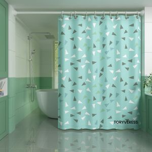 Tende da doccia TORYVERESS Tenda da doccia in tessuto per bagno Tende da bagno nordiche Soggiorno Camera da letto Tenda da bagno impermeabile Antimuffa 230715