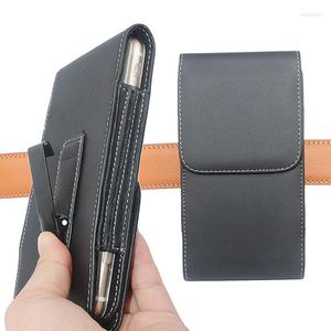 Waist Bags PU Belt Fanny Pack Holster Pouch Mobile Cell Phone Holder Bag