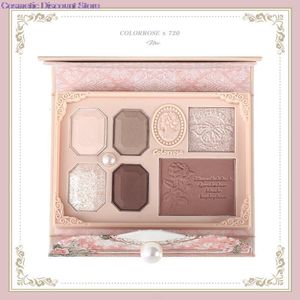 Cień do oczu colorrose rumieniec podświetlanie makijażu paleta Paleta kompleksowa mleczna herbata Ziemia Kolor Beauty Brown 230714