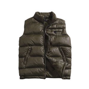 Gilet da uomo Gilet in cotone Gilet da donna Formale senza maniche Piumino da donna Autunno Inverno Moda Cappotti Gilet spesso per tenere al caldo Capispalla imbottita