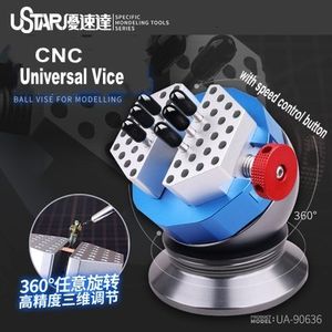 Blok Aksesuarlar UA-90636 Varış 360 ° Evrensel CNC Ball Gundam Hobby Bina Aracı Modelleme İçin Menzi DIY 230714