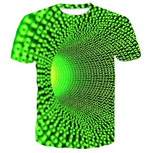Summer Black Hole T Shirt Men Dizziness T-shirt Abstract Anime 3d Tshirt Psychedelic Sleeve Short Sleeve T Shirts Funny Mens Clothing