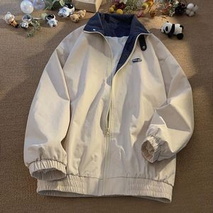 Örtünen Deeptown Vintage Ceketler Kadın Büyük Boyutlu Japon Moda Haruku Windbreaker Y2K Street Giyim Koreli Katlar Bahar Trendi Hippi