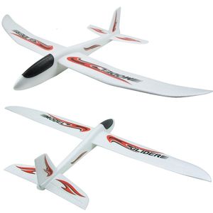 Plush Wall Stuff Aircraft Toy 99cm Throwing Glider Inertia Plane Foam Hand Airplane Outdoor Sports For Kids 230714