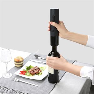 Original Xiaomi Youpin Huohou Automatic Red Wine Bottle Opener Electric Corkscrew Foil Cutter Cork Out Tool For Smart Home Kit 300273v