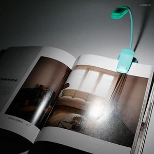 Candeeiros de mesa led luz de livro de leitura para estudo de estudante portátil usb recarregável noite sono mesa lâmpada de cabeceira mini clipe