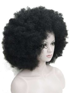 Syntetyczne peruki Strongbeauty średniej długości kasztanki czerwony niebieski ogromny jumbo afro peruka syntetyczna peruki cosplay cosplay x0715