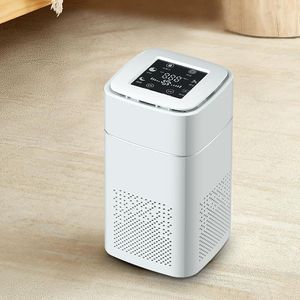 Nuovo purificatore d'aria a ioni negativi per la nuova casa transfrontaliera Purificatore da tavolo intelligente USB per la rimozione di fumo e polvere