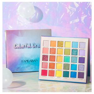 Eye Shadow 30 Color Rainbow Plate Shimmer Matte Glitter Micro Powder Brighten Easy to Wear Natural Colorful Dream Palette Makeup 230714