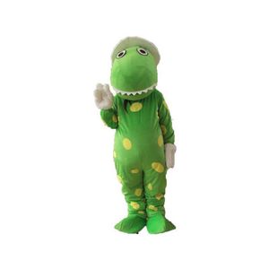 2019 Alta qualidade Dorothy the Dinosaur Mascot Costume Cartoon Suit Fancy Dress Party Outfits Suit 2589