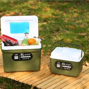 Camp Kitchen Car Refrigerator Incubator Cooler Box Household Heat Preservation Freezer Mini Fridge Picnic Refrigerators for Auto Home 230715