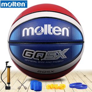 Palle palla da basket fusa originale GQ5X Marca Materiale PU fuso genuino di alta qualità Dimensione ufficiale 6 5 Pallacanestro 230715