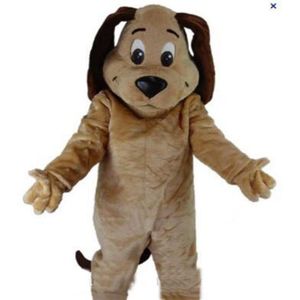 2019 Factory TAN DOG MASCOT HEAD Costume Animal Theme Costumes 199K