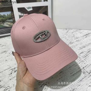 Korean Fashion Rhinestone Baseball cap Fashion Leisure Versatile Hard Top Baseball cap ins Rhinestone Tongue Cap Baseball cap