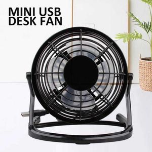 Ventilatori elettrici DC 5V Mini USB Cooler Ventilatore da tavolo Ventilatore girevole a 180 gradi Ventole di raffreddamento desktop portatili di moda estiva per computer portatile notebook