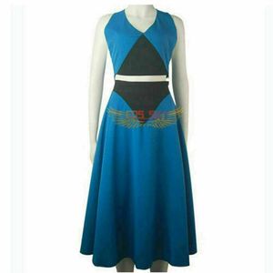 Steven Universe Lapis Lazuli Blue Dress Halloween Cosplay Costume246i