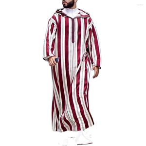 Etniska kläder muslimska män kaftan kläder pakistan traditionell lös Mellanöstern Thobe Arab Abaya turkisk klänning Dubai Islam