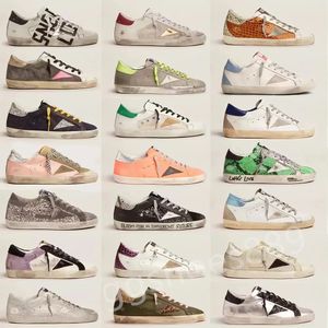 Sneakers firmate superstar doold scarpe sportive sporche scarpe casual moda dorata uomo donna scarpe casual Ball Star scarpa piatta in pelle bianca lusso di qualità 35-46