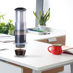 Coffeware Setleri Icafilas Filtre Espresso Kahve Makinesi Taşınabilir Cafe Fransız Basın Cafecoffee Pot için Aeropress Makinesi Damlası 230714