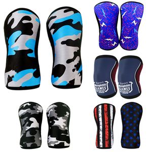 Balls 1 Pair Knee Sleeves for Weightlifting Premium Support Compression Powerlifting Crossfit 7mm Neoprene Sleeve 230715