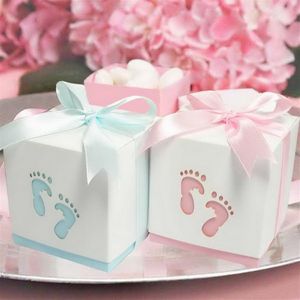 Baby Shower Ribbon Favor Gift Candy Boxes Wedding Favors and Gifts till Wedding303s