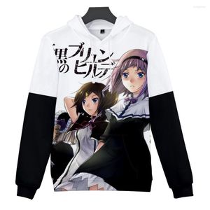 Damen Hoodies Gokukoku No Brynhildr 3D Sweatshirts Unisex Anime Pullover Personalisierter Druck Mode Neuheit Hip Hop Casual