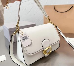 Womens Tabby Designer Messenger Bags Luxury Tote Handbag حقيقية من الجلود الجلدية الكتف Baguett