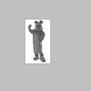 Traje de mascote de mascote de pelúcia feito sob encomenda mais baixo Bulldog Spike mascote trajes de personagem de desenho animado para festa de halloween terno1916