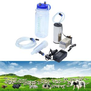 Outras ferramentas de cozinha 2L elétrica máquina de ordenha vaca cabra ovelha ordenhador com controlador de pulso 230714