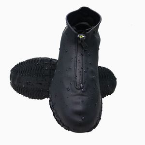 Regenstiefel Anti-Rutsch-Abdeckung für Schuhe Zubehör Unisex wiederverwendbare Männer Kinder Abdeckungen wasserdichte Schuhgaloschen p230714